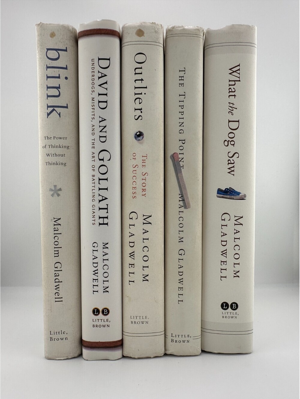 Malcolm Gladwell 5 Book Hardcover Lot Blink Outliers